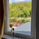 Sternschnuppe, Treseburg Harz, Unmittelbar Am Wasser Pensjonat Thale