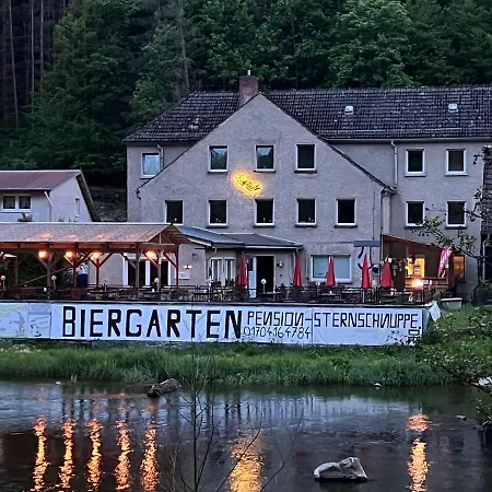 Πανσιόν Sternschnuppe, Treseburg Harz, Unmittelbar Am Wasser