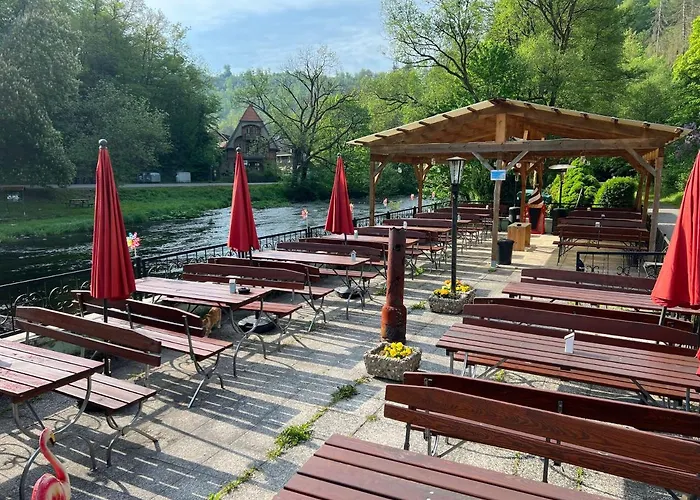 Pensionat Sternschnuppe, Treseburg Harz, Unmittelbar Am Wasser Thale