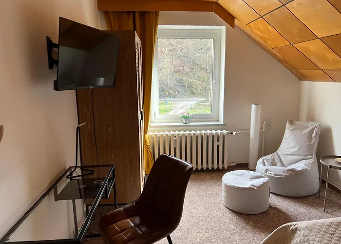 Pensionat Sternschnuppe, Treseburg Harz, Unmittelbar Am Wasser *