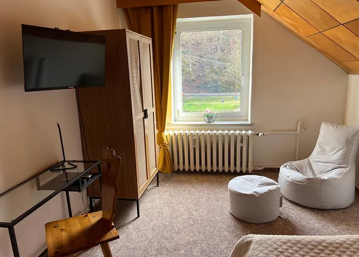 Sternschnuppe, Treseburg Harz, Unmittelbar Am Wasser Pensionat *