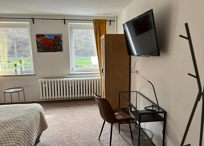 Sternschnuppe, Treseburg Harz, Unmittelbar Am Wasser *