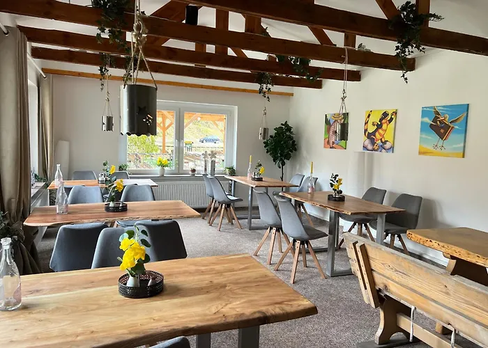 Πανσιόν Sternschnuppe, Treseburg Harz, Unmittelbar Am Wasser *