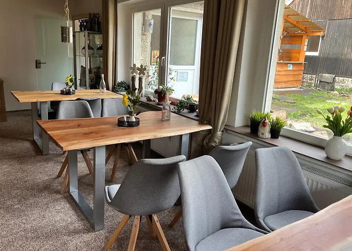 Pensionat Sternschnuppe, Treseburg Harz, Unmittelbar Am Wasser *