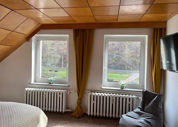 Sternschnuppe, Treseburg Harz, Unmittelbar Am Wasser Thale